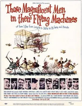 Poster for Those Magnificent Men in Their Flying Machines (1965)