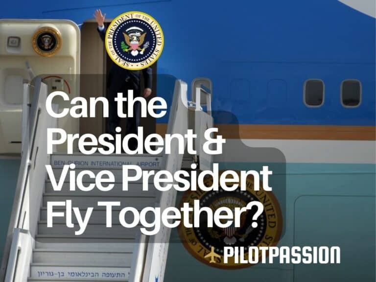 President and Vice President Allowed to Fly Together