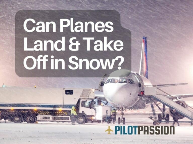 Can Planes Land in Snow?
