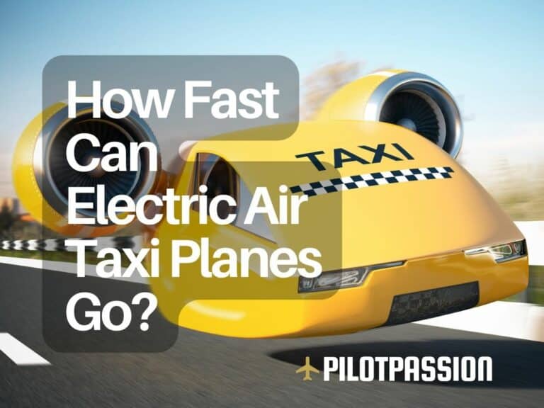 How Fast Can Electric Air Taxi Planes Go?