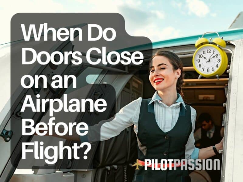 When Do Doors Close on an Airplane Before Flight?