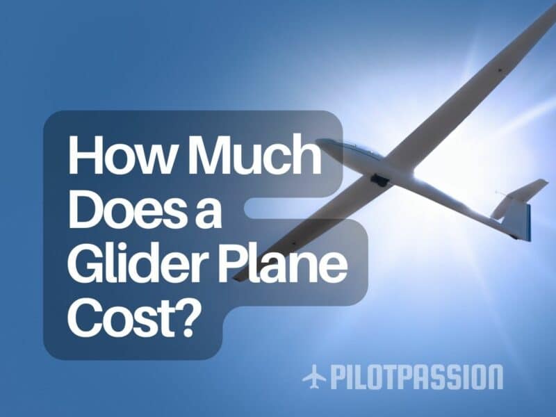 How Much Does a Glider Plane Cost? (2023 Prices)