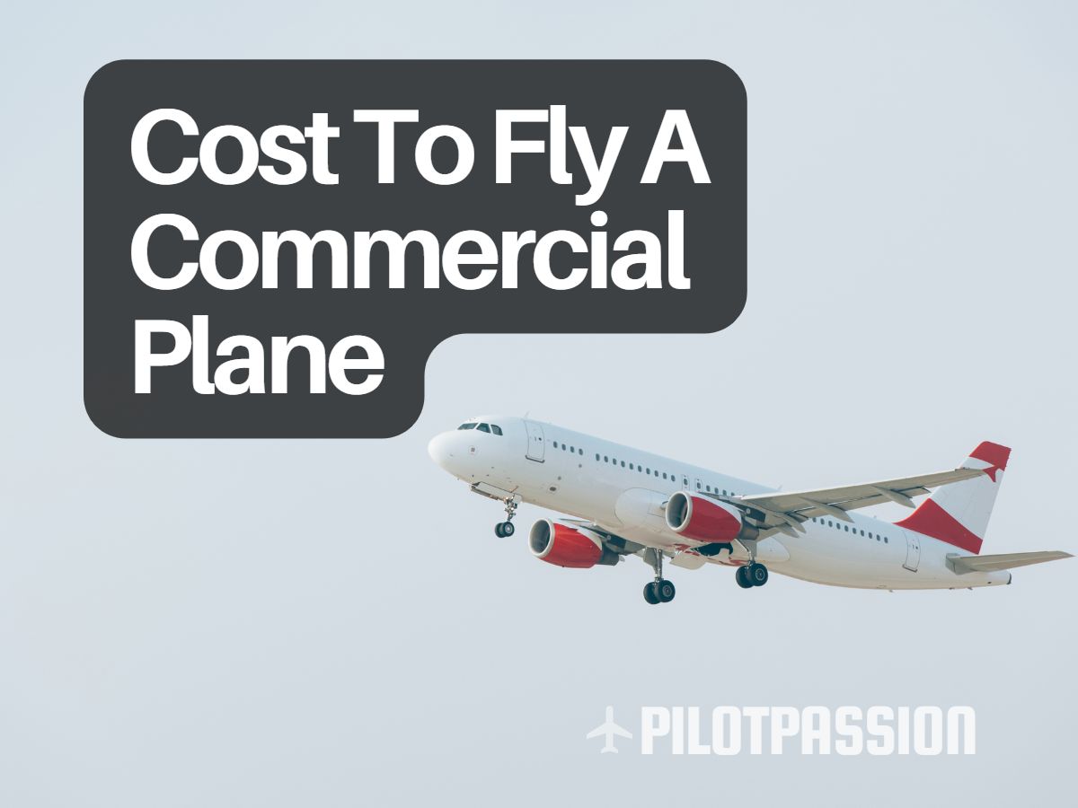 Cost To Fly A Commercial Plane