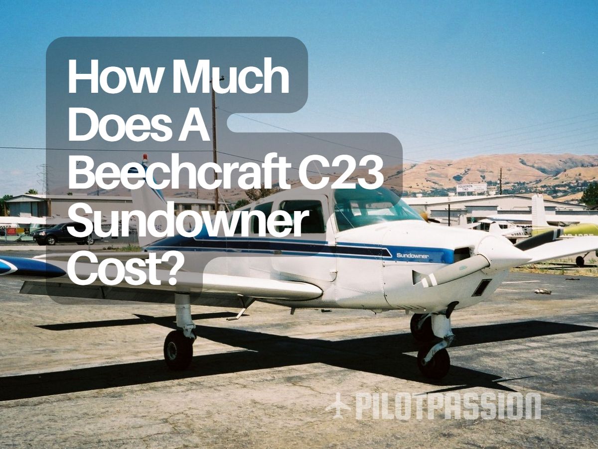 How Much Does A Beechcraft C23 Sundowner Cost? (2024)