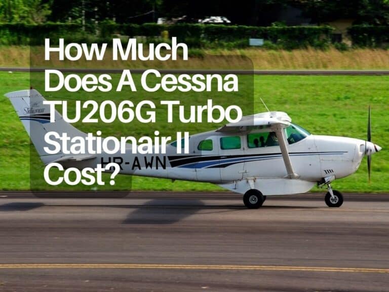 How Much Does A Cessna TU206G Turbo Stationair II Cost?