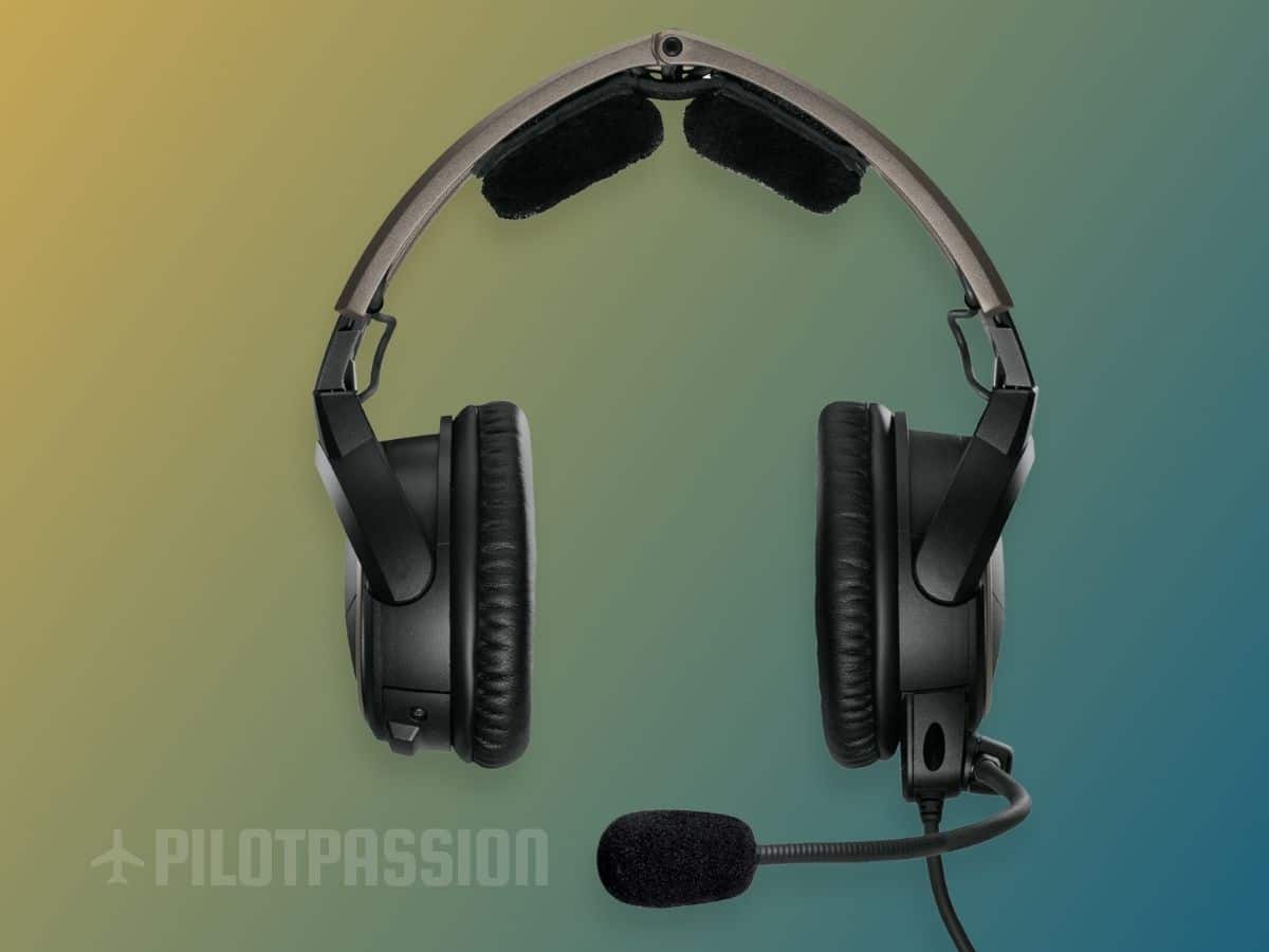 Bose A20 Pilot Headset Review - front view