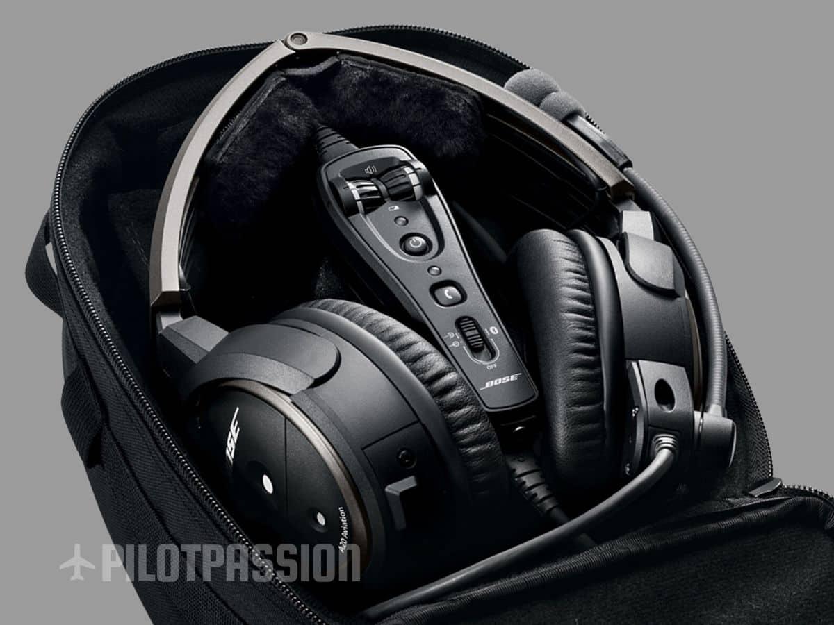 Bose A20 Pilot Headset Review - what's in the bag