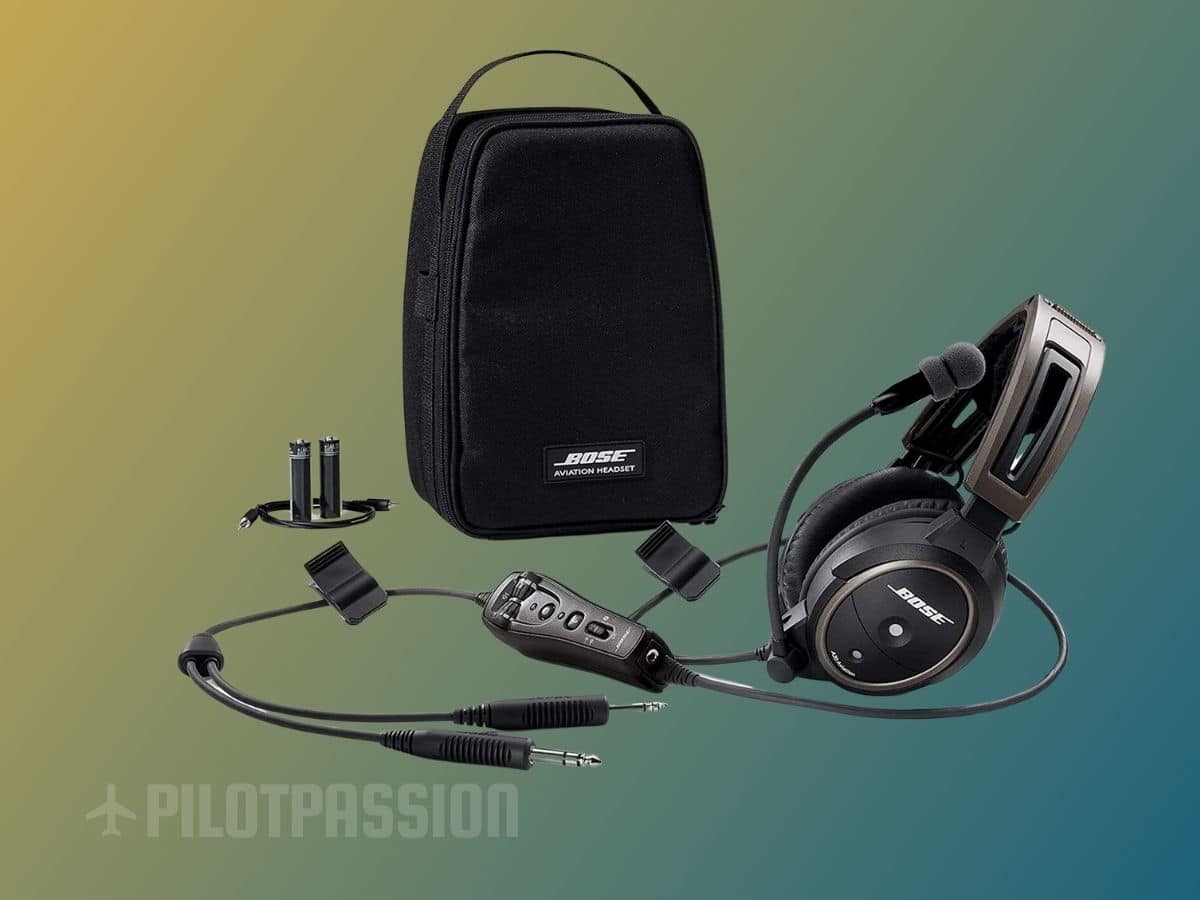 Bose A20 Pilot Headset Review - all accessories view