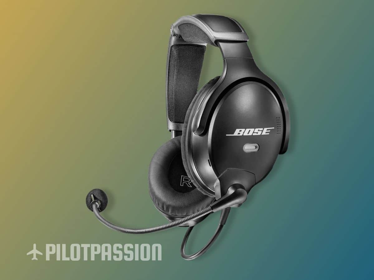 Bose A30 Pilot Headset Review - alternative angle