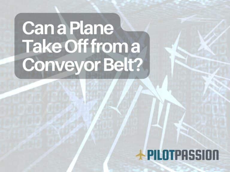 Can a Plane Take Off from a Conveyor Belt?