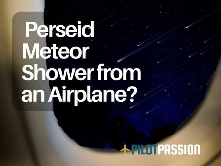 Can You See the Perseid Meteor Shower from an Airplane?